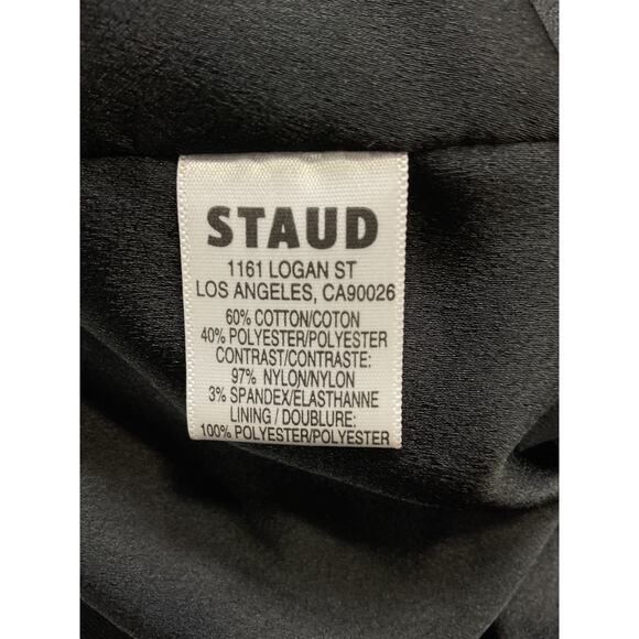 Staud 'Irie' Black V Neck Sequin Bandeau Dress Size XS - Picture 5 of 5